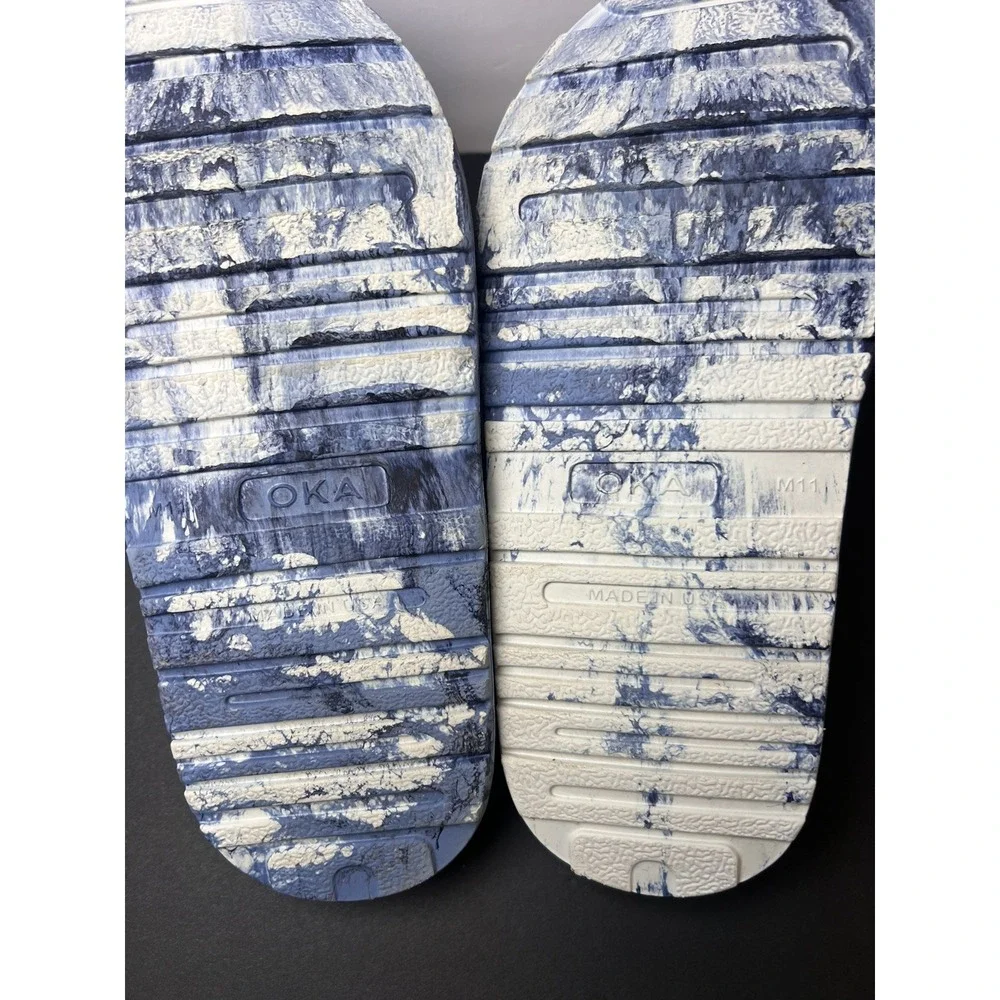 Oka Slide  TieDye Rubber Slip On US‎ Size Men 11